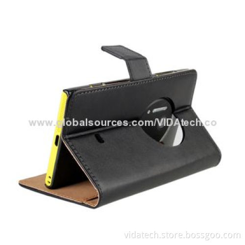 Leather Case with Card Slot and Holder for Nokia Lumia 1020